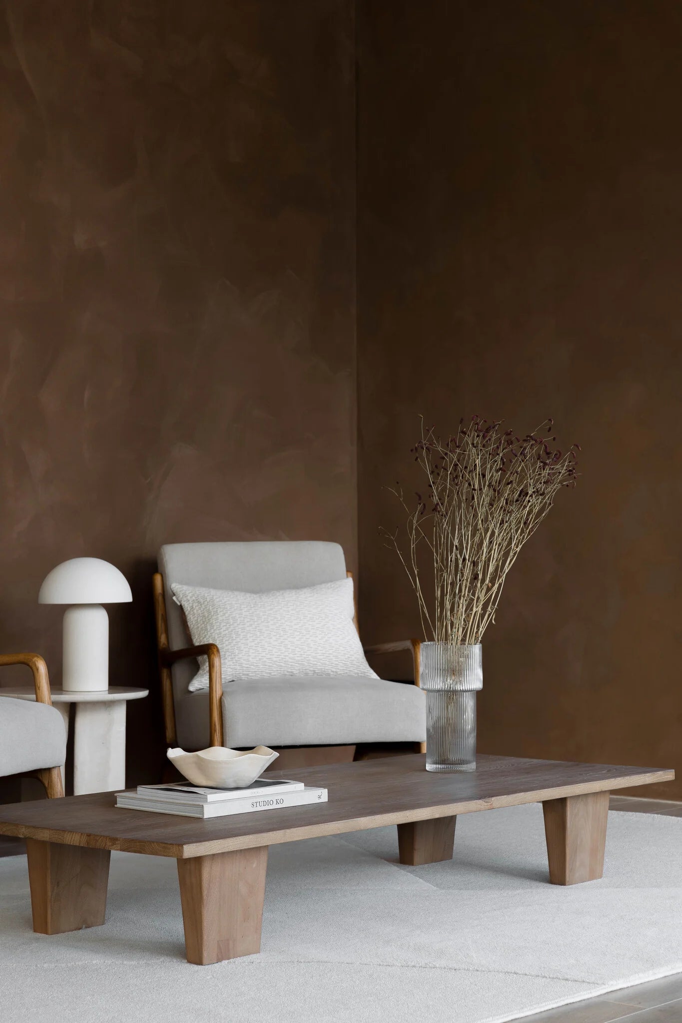 STUDIO FEMME WOOLEN CARPET ROSE