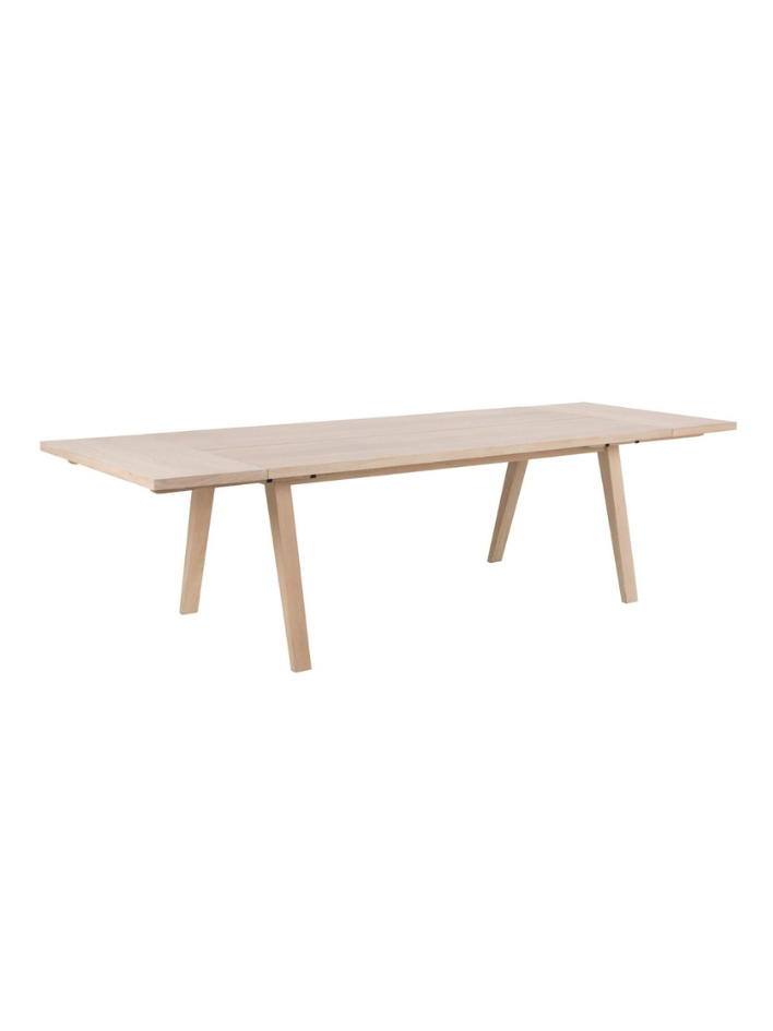 Olan Extendable Dining Table – White Oak