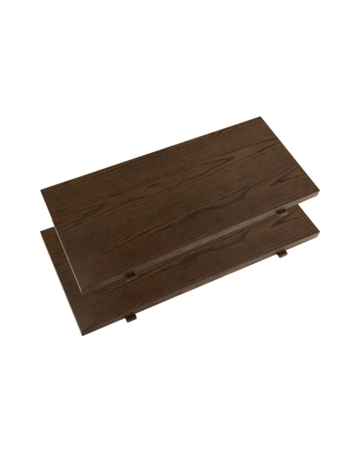 Olan Extendable Dining Table Leaves – Smoked Oak (Set of 2)