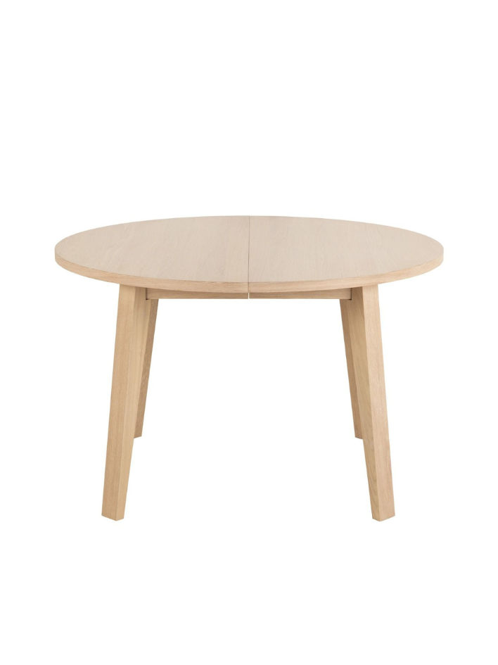 Sten round Dining Table – White Oak
