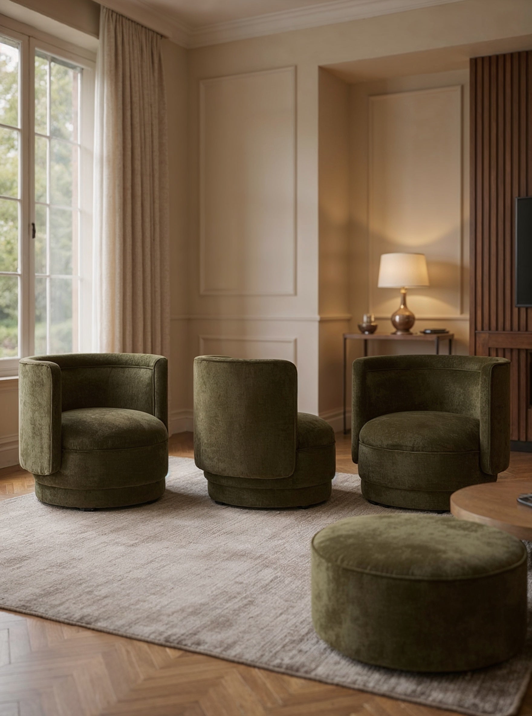 Sylvi Curved Lounge Chair