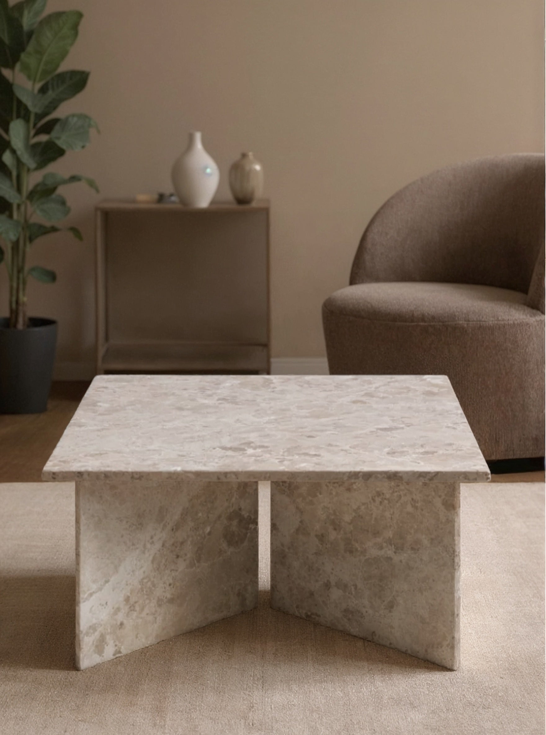 Nordica Marble Square Coffee Table
