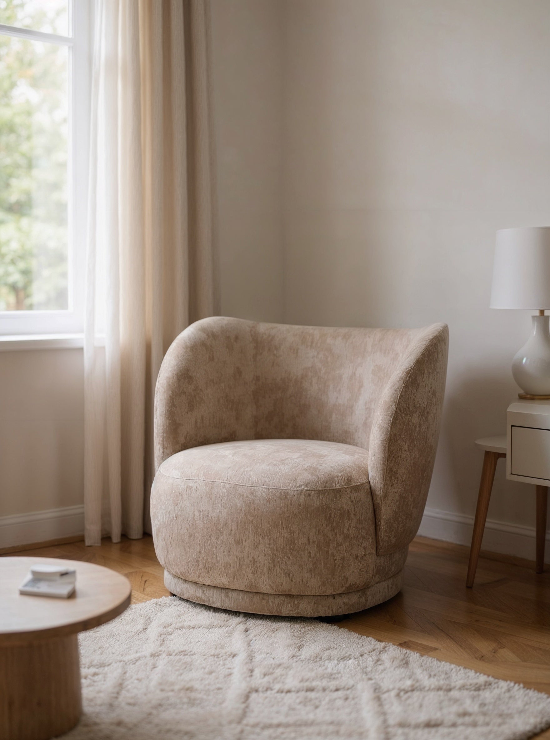 Maren Curved Lounge Chair