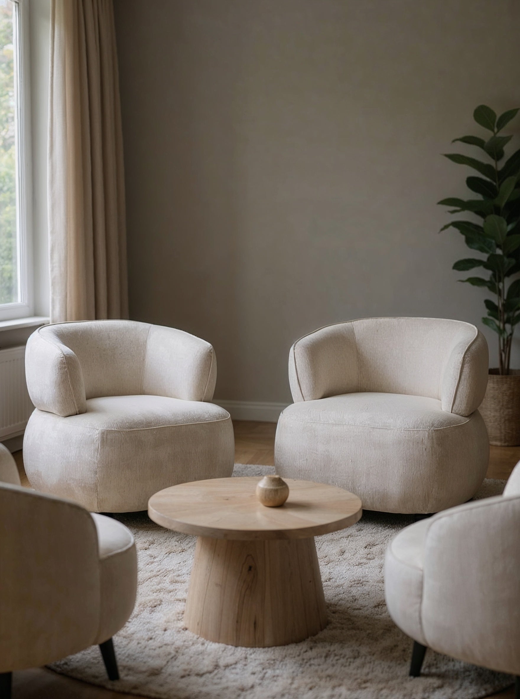 Nomi Curved Lounge Chair