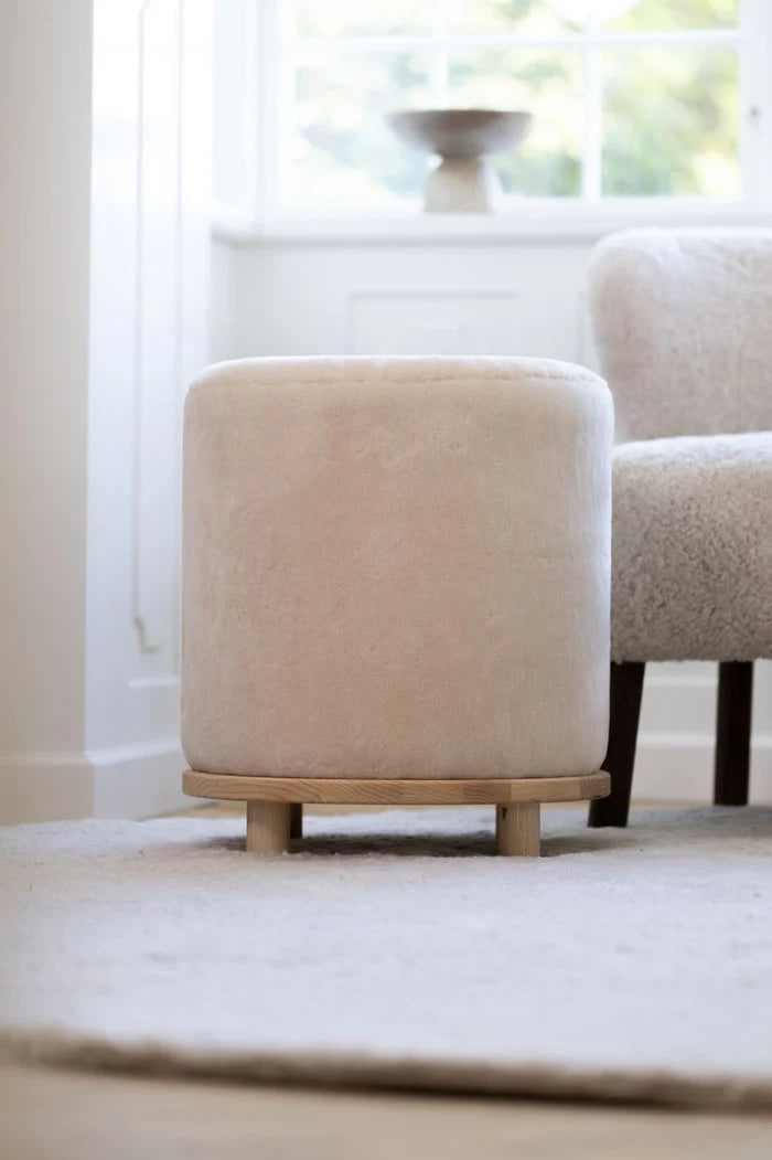 NATURES COLLECTION SIMON STOOL | MOCCASIN