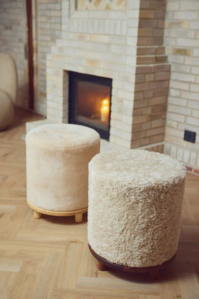 NATURES COLLECTION SIMON STOOL | MOCCASIN